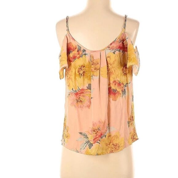 Joie Size S Silk Floral Print Flutter NWT - Picture 3 of 7